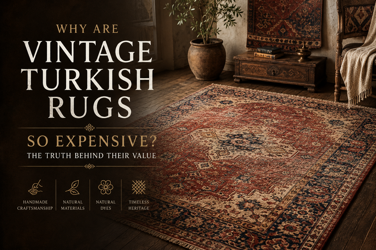 Why Are Vintage Turkish Rugs So Expensive? The Truth Behind Their Value
