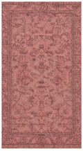 Vintage Turkish Rug – Pink · 153 × 278 cm