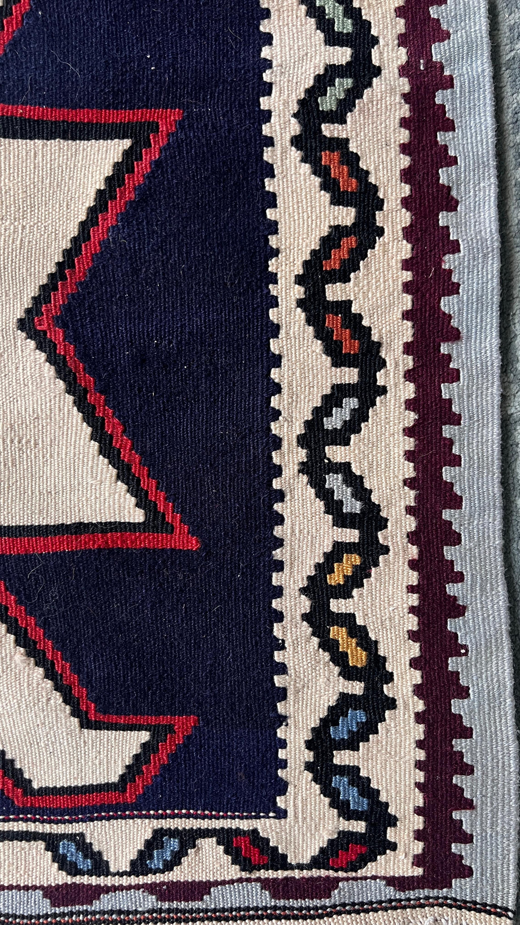 Handwoven Turkish Çorum Kilim – 106 × 206 cm – Tribal Wool Runner Kilim
