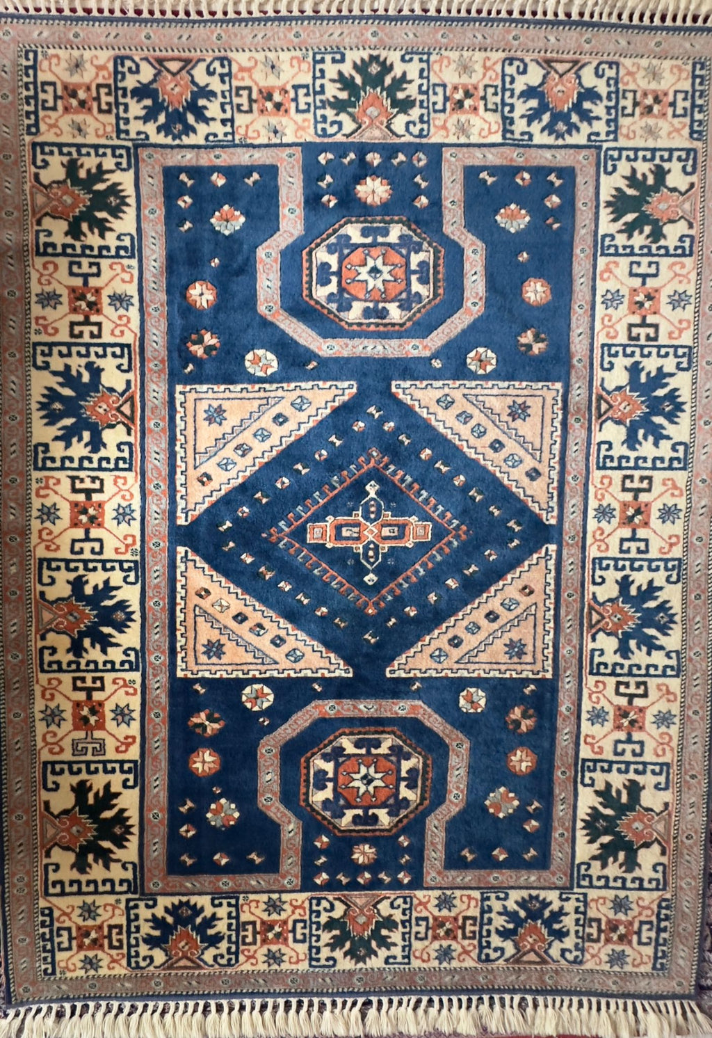 Turkish Yoruk Handwoven Rug – 200×300 cm | Anatolian Tribal Wool Carpet