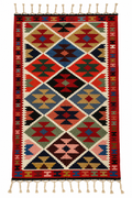 Vintage Persian Kilim – Red · 109 × 173 cm