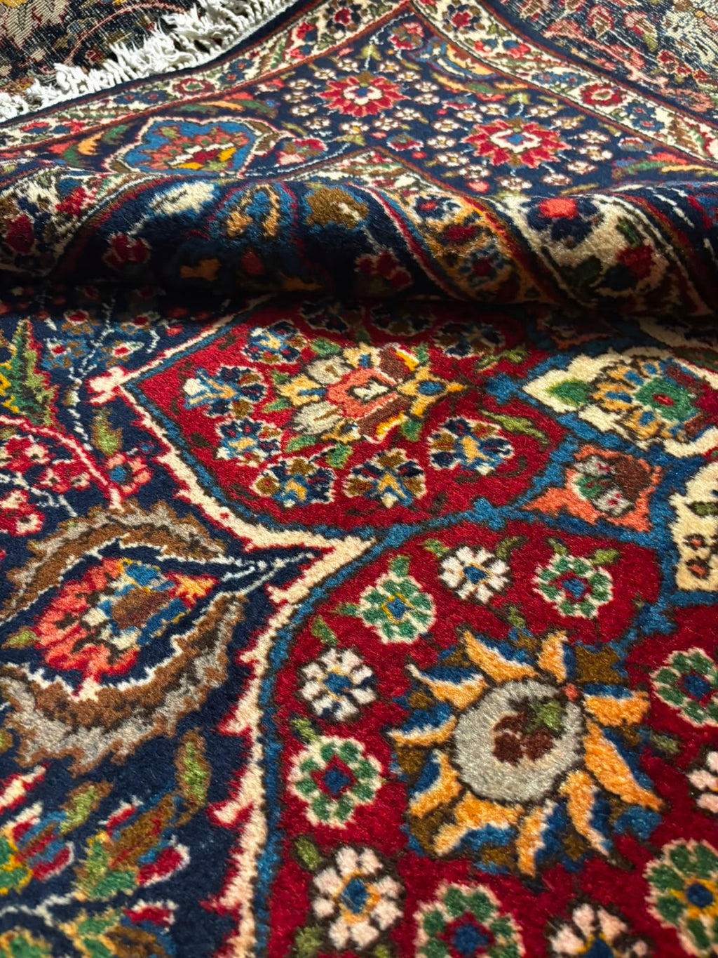 Persian Goy Tabriz Rug 222 × 330 cm | Handmade Wool Rug