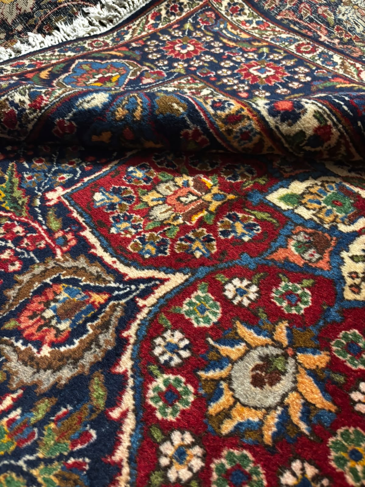 Persian Style Goy Tabriz Rug 222 × 330 cm | Handmade Wool Rug