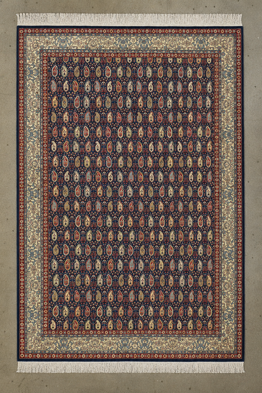 Ottoman Premium Hereke Wool Rug – 200×300 cm | Handwoven Turkish Floral Carpet