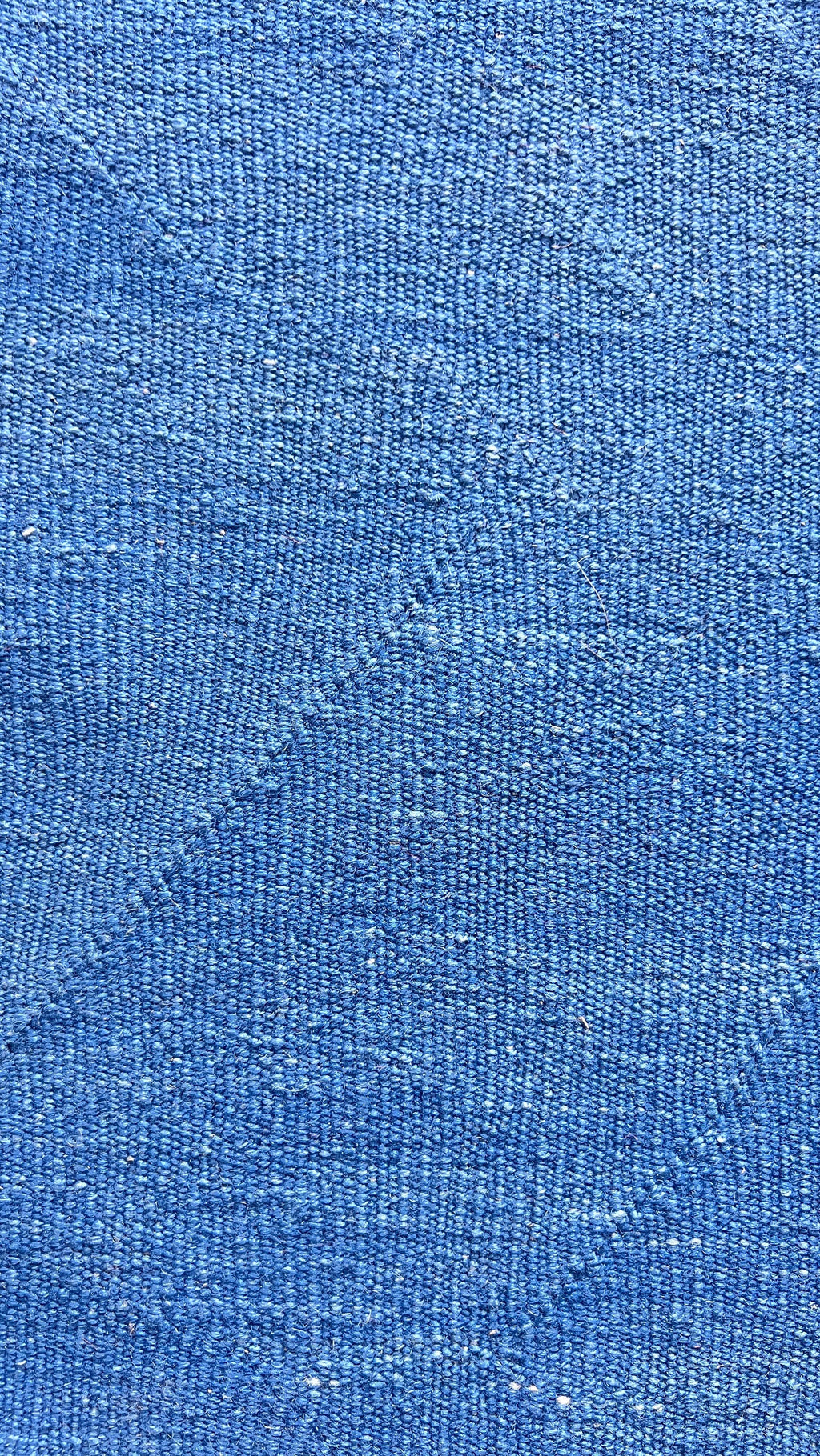Vintage Turkish Denizli Kilim 167x232 cm – Handwoven Wool Tribal Blue Rug