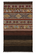 Brown Mersin Mut kilim, 96 × 160 cm