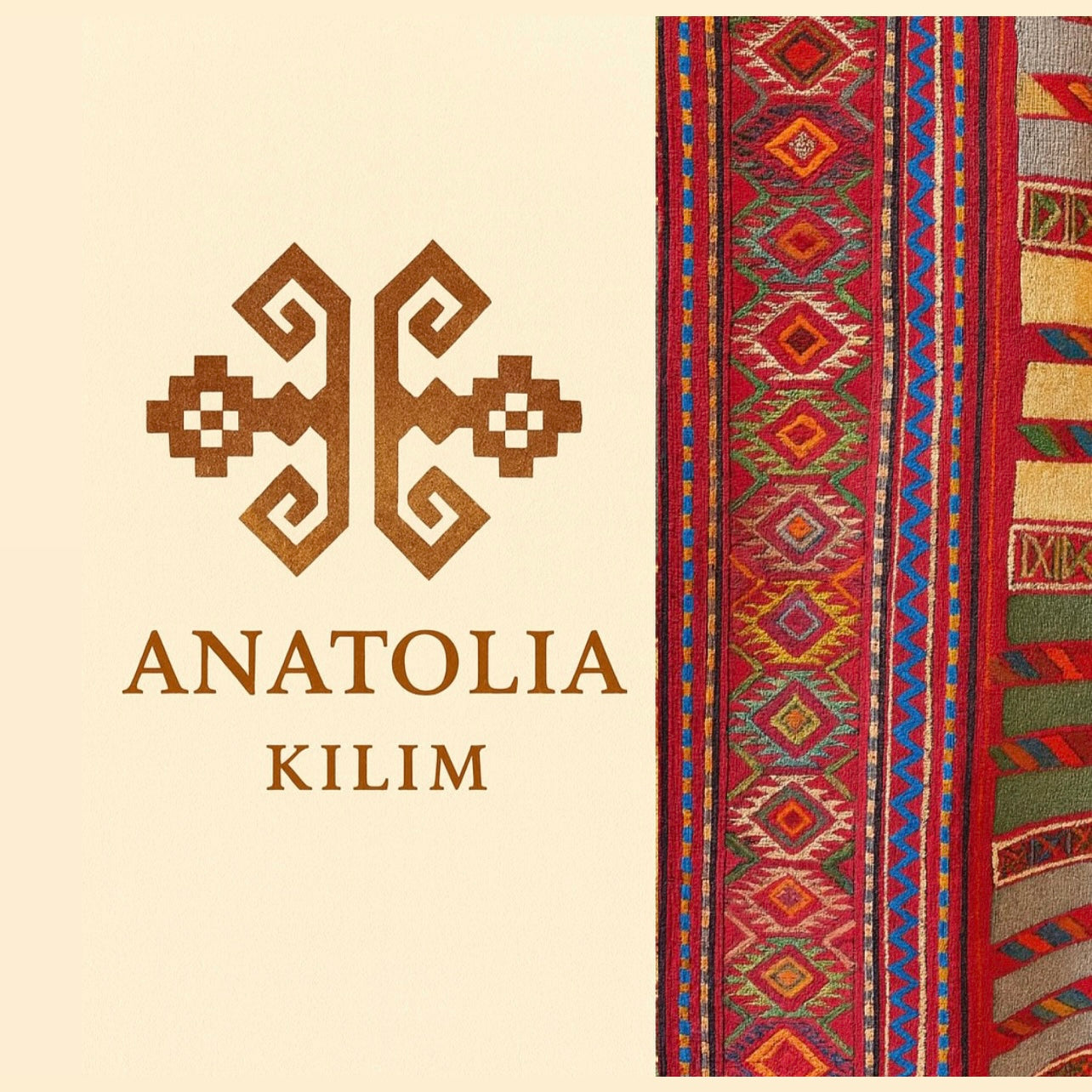 Embossed Anatolian Kilim – 136×205 cm | Handwoven Wool Tribal Carpet