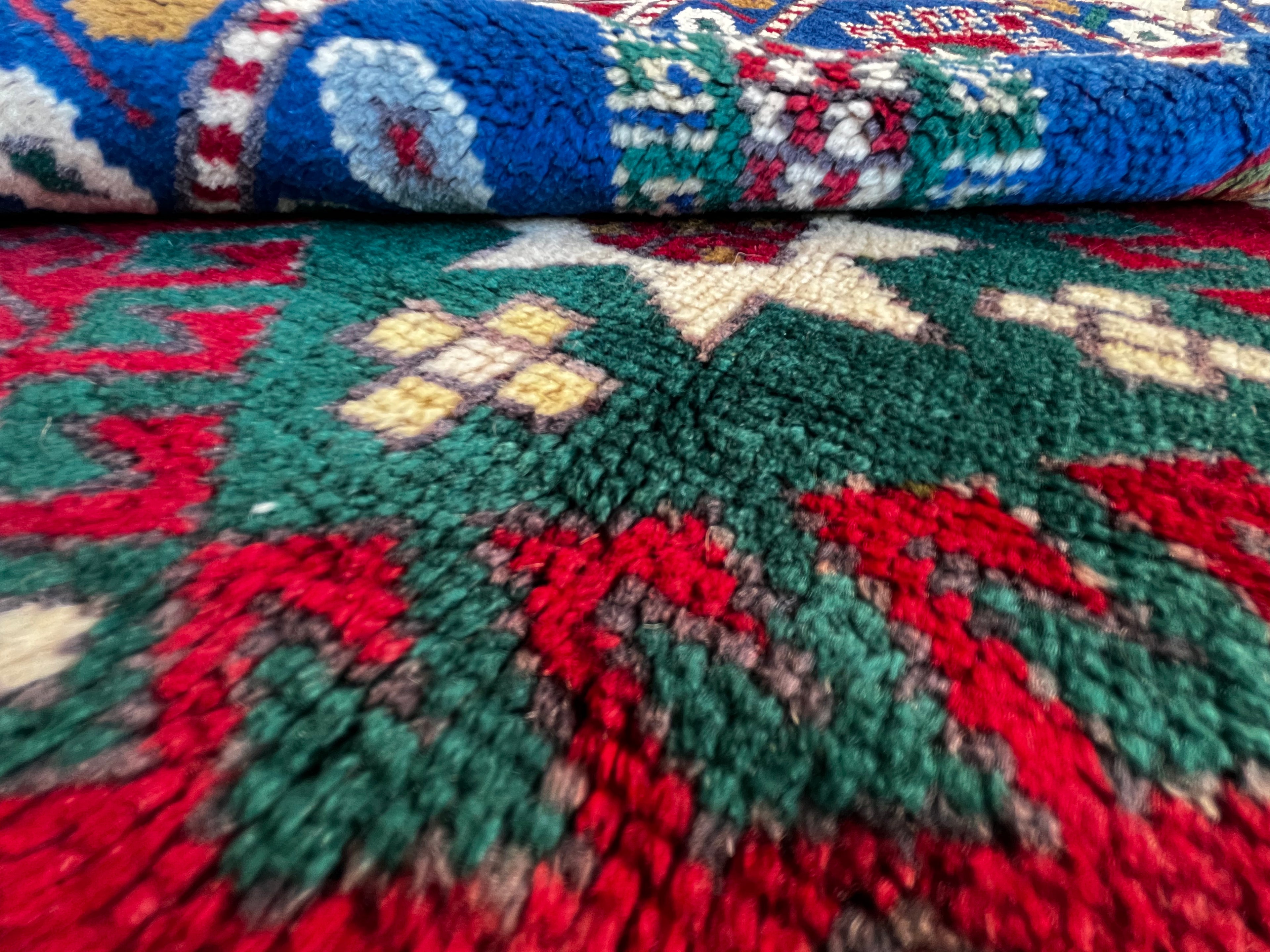 Turkish Aksaray Sultanhanı Rug – 125×190 cm | Handwoven Wool Vintage Carpet