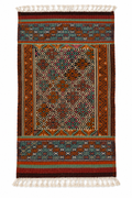Vintage Konya Kilim – Orange · 70 × 135 cm