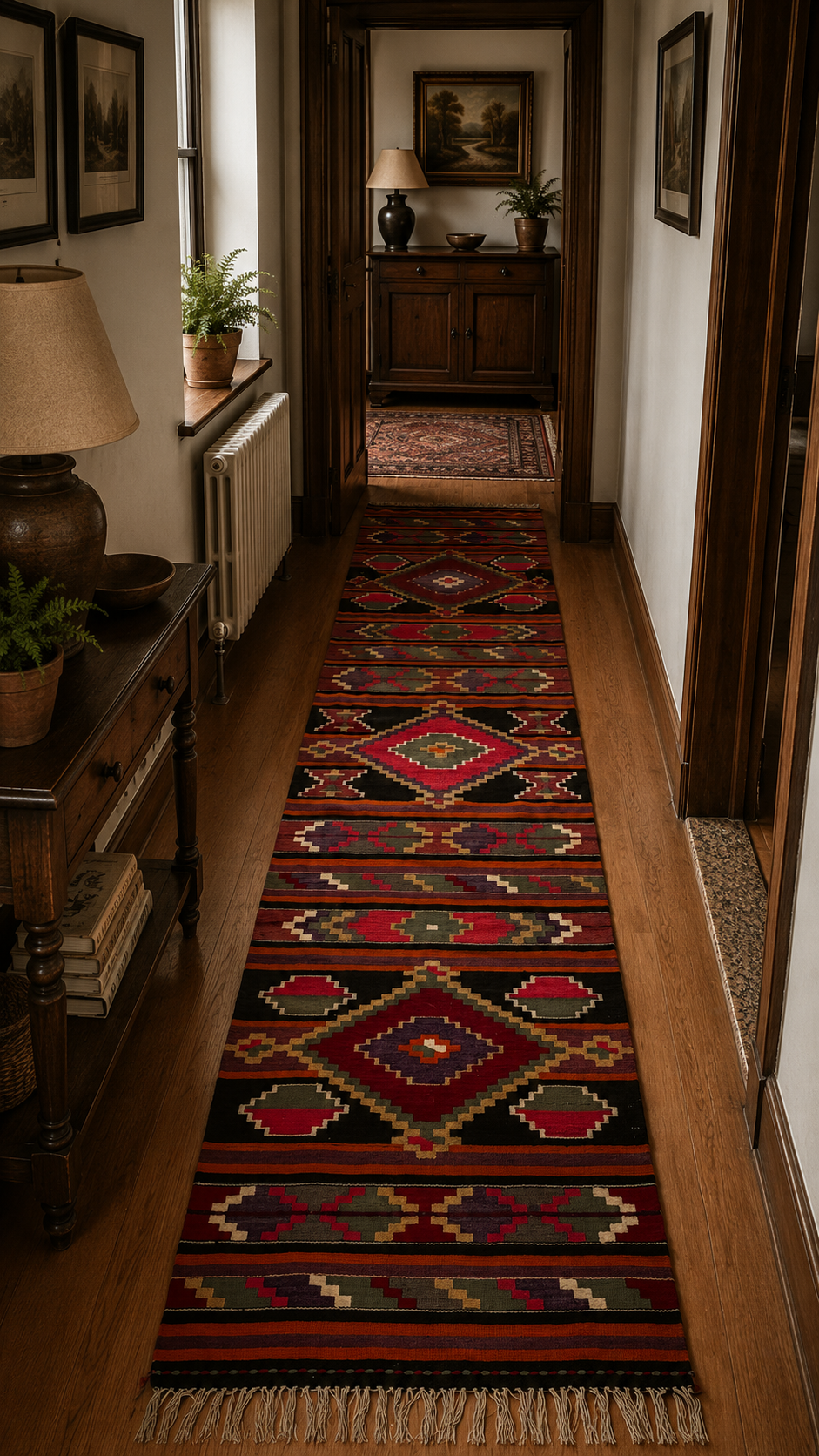 83 × 360 cm | Handmade Pütürge Wool Runner