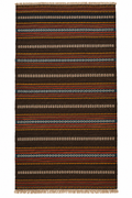 Afghan Baluch Kilim – Brown · 120 × 250 cm