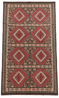 Anatolian Kilim – Earth Tones · 130 × 214 cm