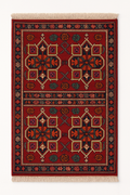 Afghan Handwoven Kilim – 104×160 cm | Wool Tribal Geometric Rug