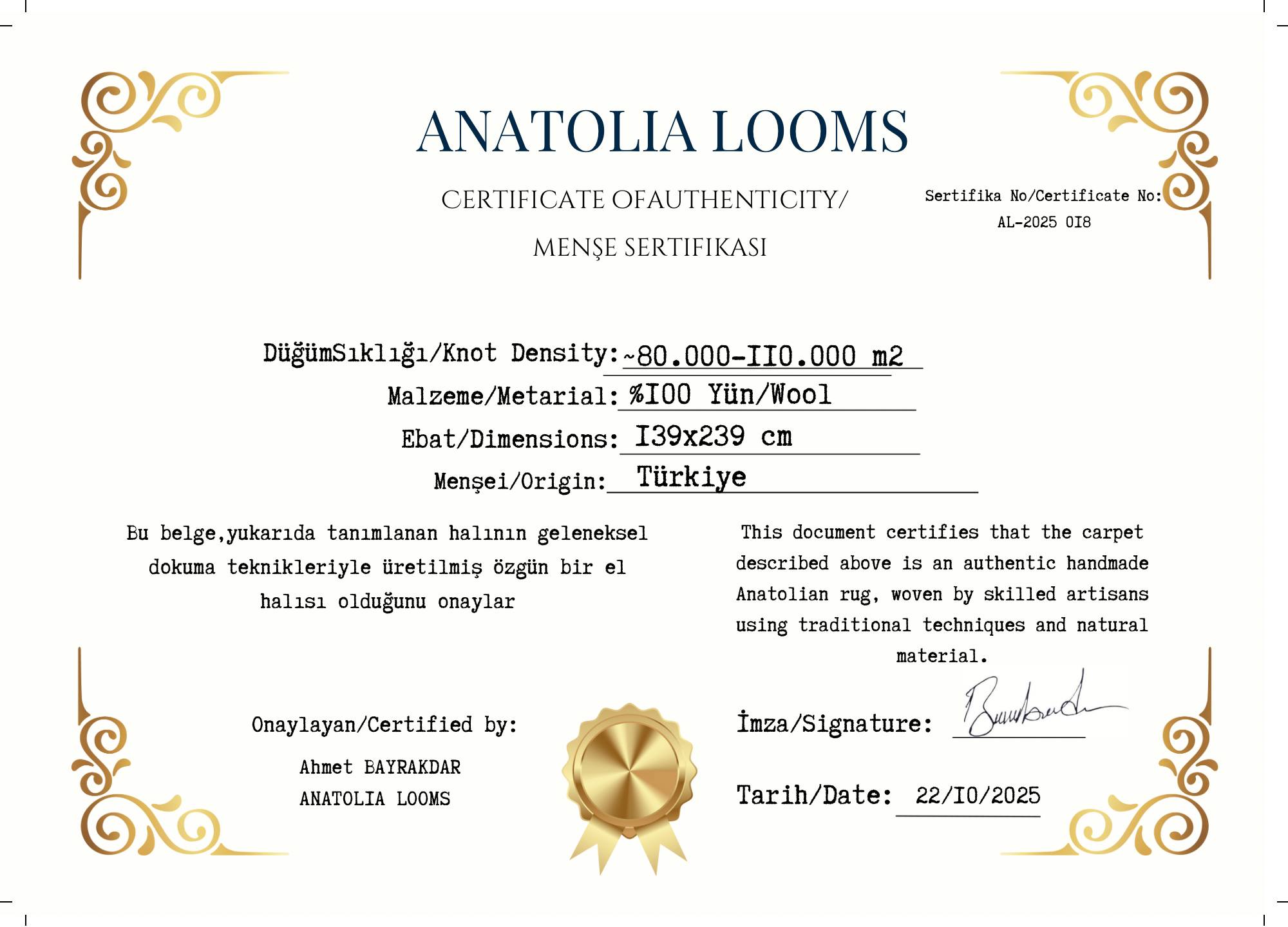 Turkish Antique Milas Wool Handwoven Rug – 130×240 cm |Red Tribal Motifs – One of a Kind