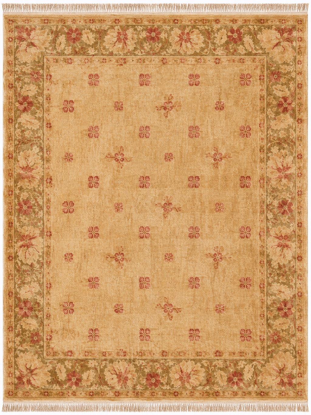 Ottoman Oushak Rug – Gold · 171 × 230 cm
