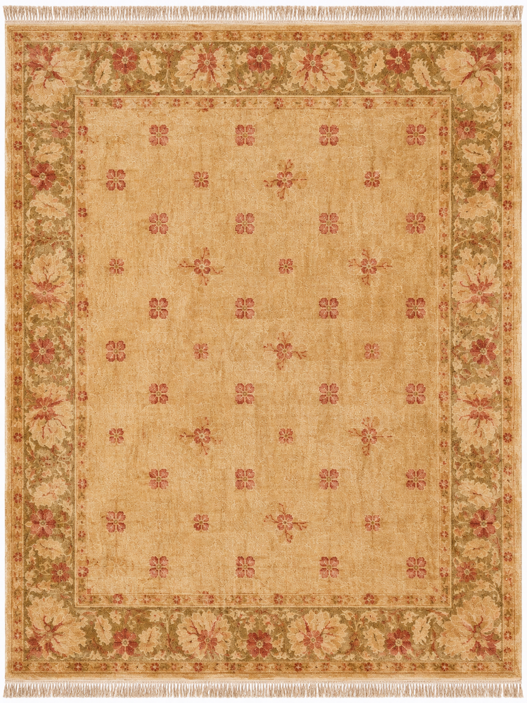 Ottoman Oushak Rug – Gold · 171 × 230 cm