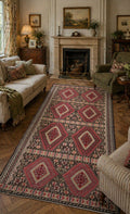 Handwoven Anatolian Kilim – 130x214 cm – Wool Tribal Rug – Vintage Geometric Design