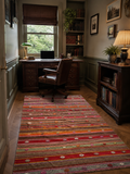 Turkish Kilim – 135 × 200 cm – Handmade Wool Kilim – Vintage Anatolian Flatweave Rug