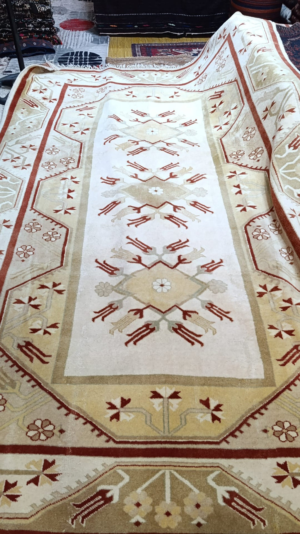 Milas Turkish Rug – 200 × 300 cm – Handmade Wool Rug – Authentic Anatolian Carpet