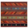 Balıkesir Kilim – Earth Tones · 176 × 176 cm