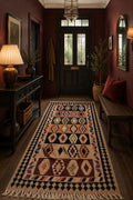 Handmade Turkish Denizli Kilim – 124 × 234 cm