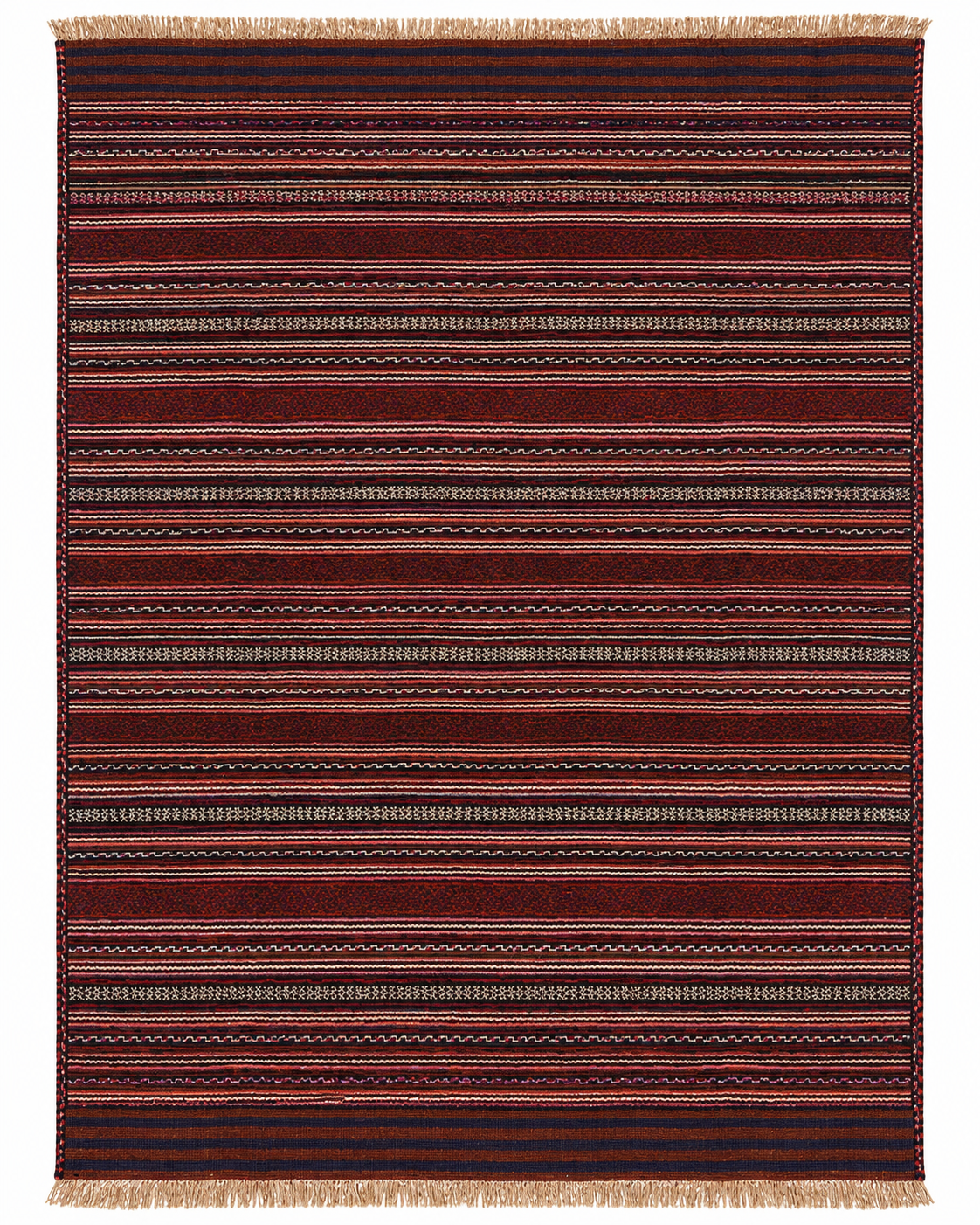 Afghan Kilim, Blue, 148 × 189 cm