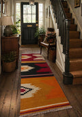 Handmade Kilim Runner – 68x185 cm – Wool Tribal Hallway Rug