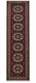 Manisa Kula Runner Rug – Terracotta · 87 × 347 cm