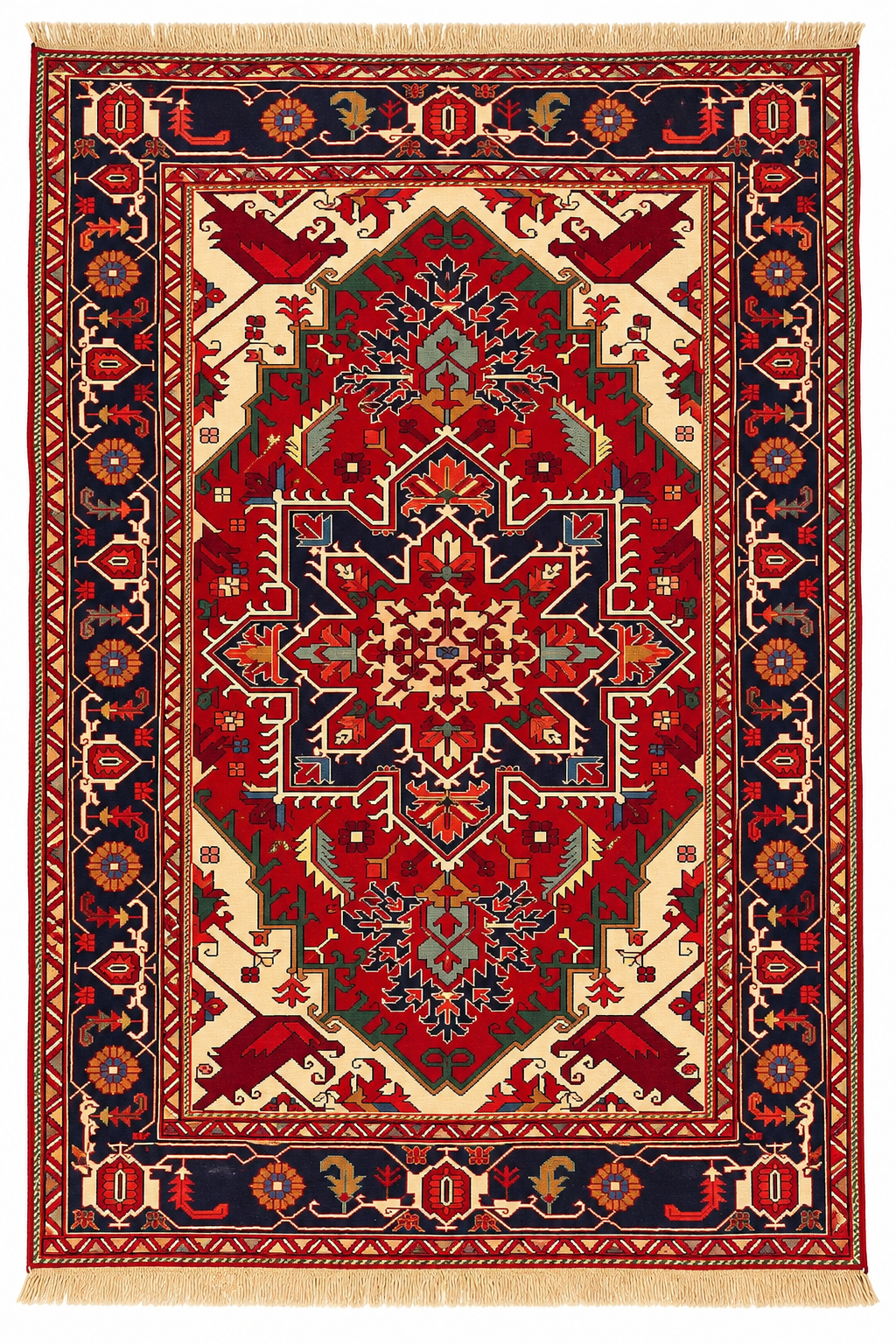 Sumak Kilim – Red · 130 × 195 cm