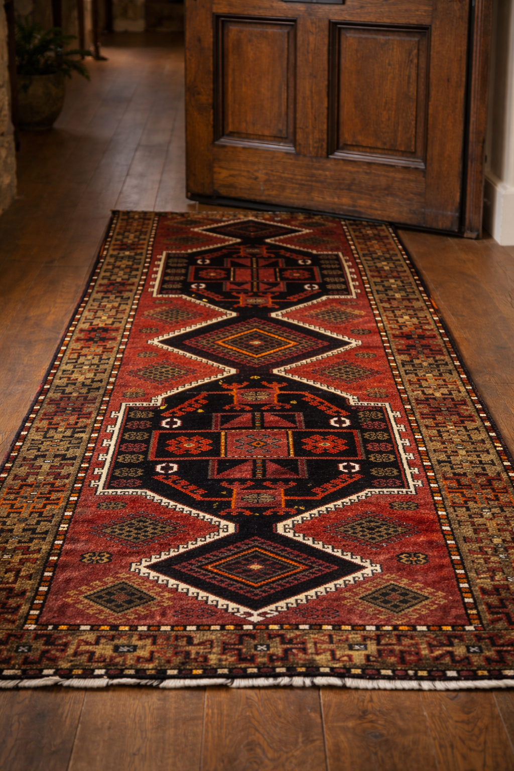 Anatolian Turkish Runner Rug – 120×340 cm