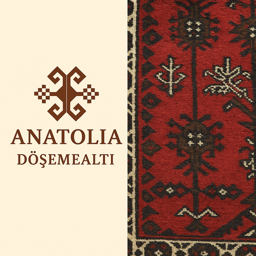 Türk Dokuma Altın Kilimi – 130×260 cm | El Dokuma Yün Kilim