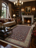 Ottoman Premium Hereke Wool Rug – 200×300 cm | Handwoven Turkish Floral Carpet