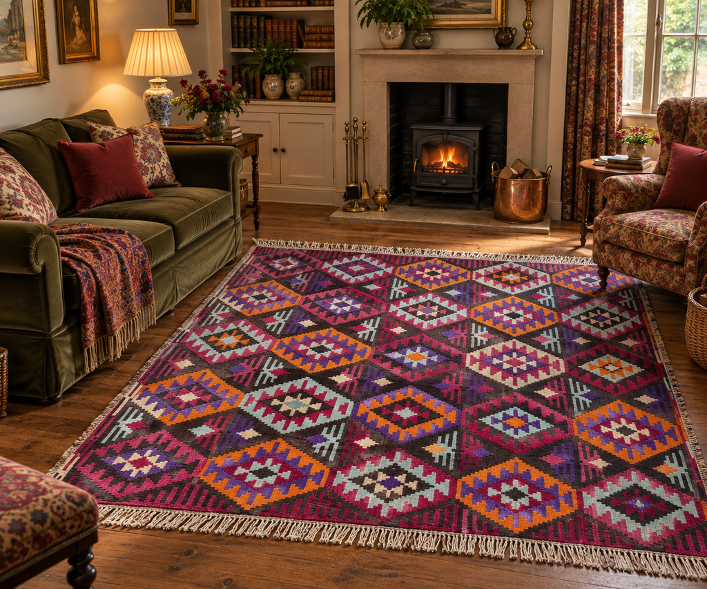 Ordu Kocakarı Kilim – Multicolour · 200 × 223 cm