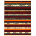 Vintage Balıkesir kilim, 170 × 217 cm, styled in a living room