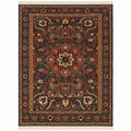 Navy Persian Goy Tabriz rug, 222 × 330 cm