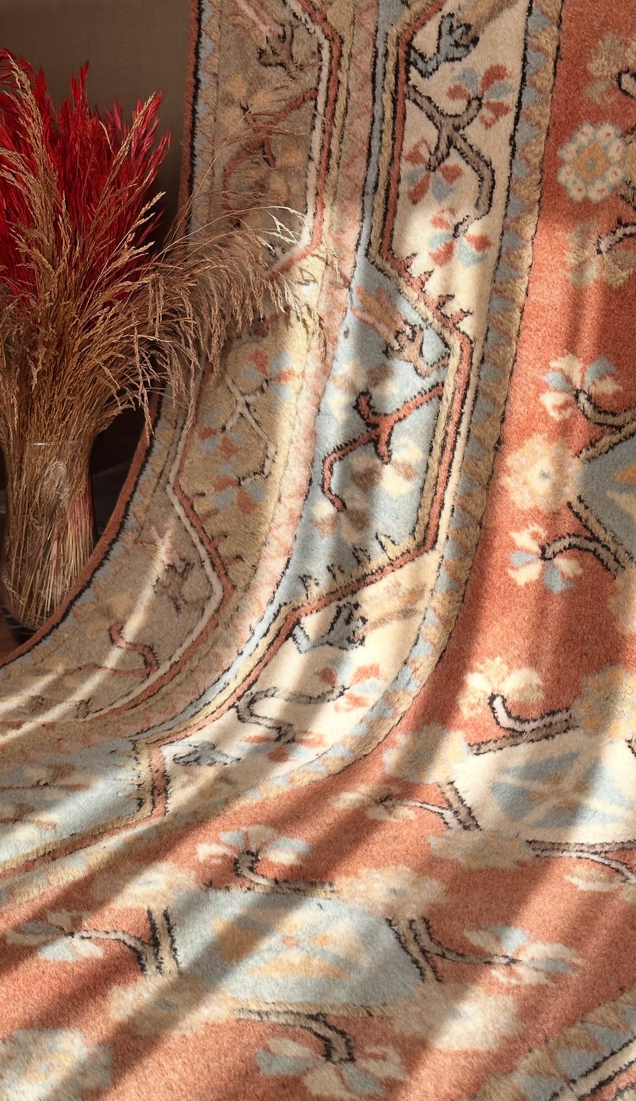 Turkish Milas Wool Rug – 120×200 cm | Handwoven Pastel Anatolian Carpet