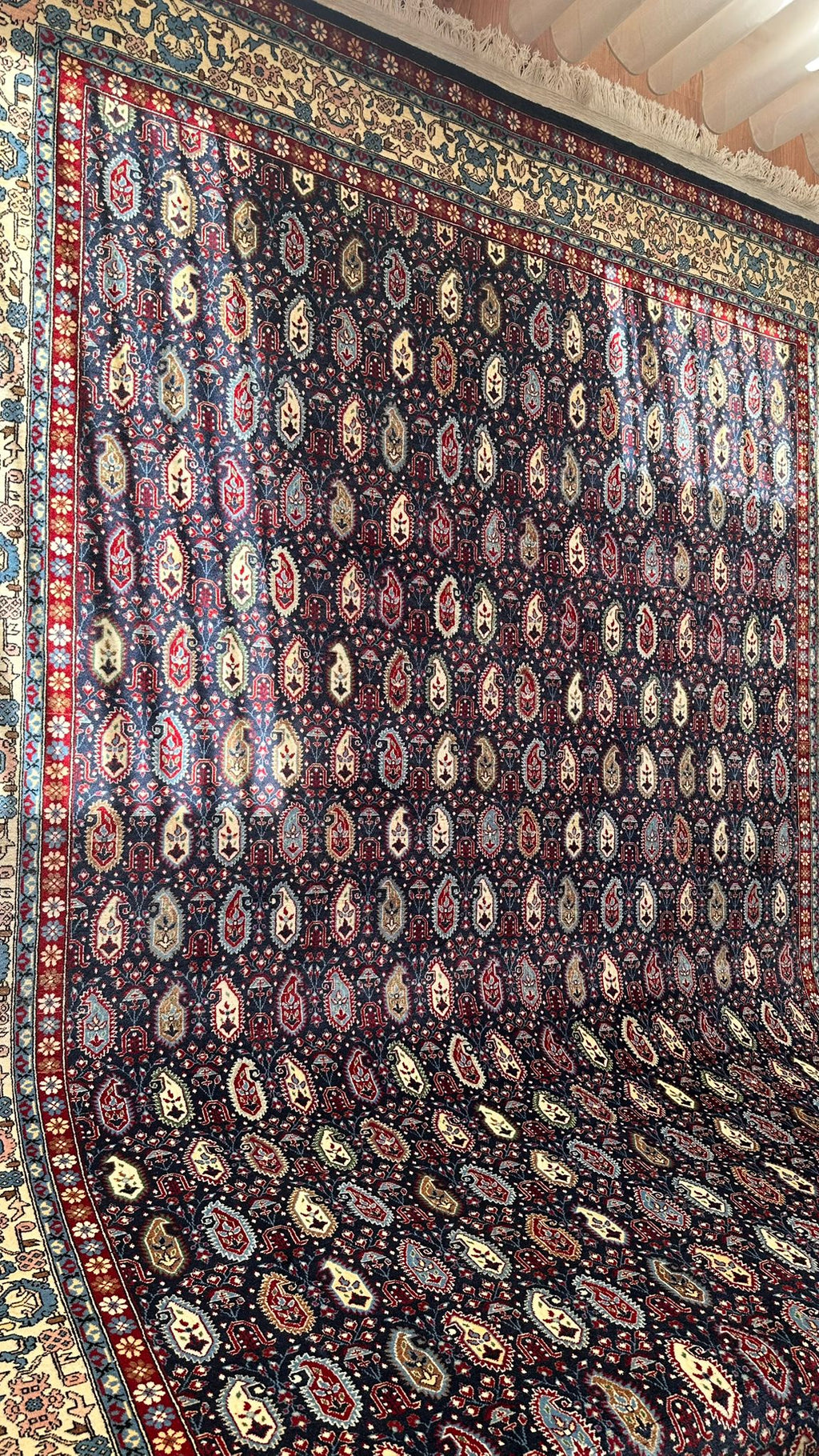 Ottoman Premium Hereke Wool Rug – 200×300 cm | Handwoven Turkish Floral Carpet
