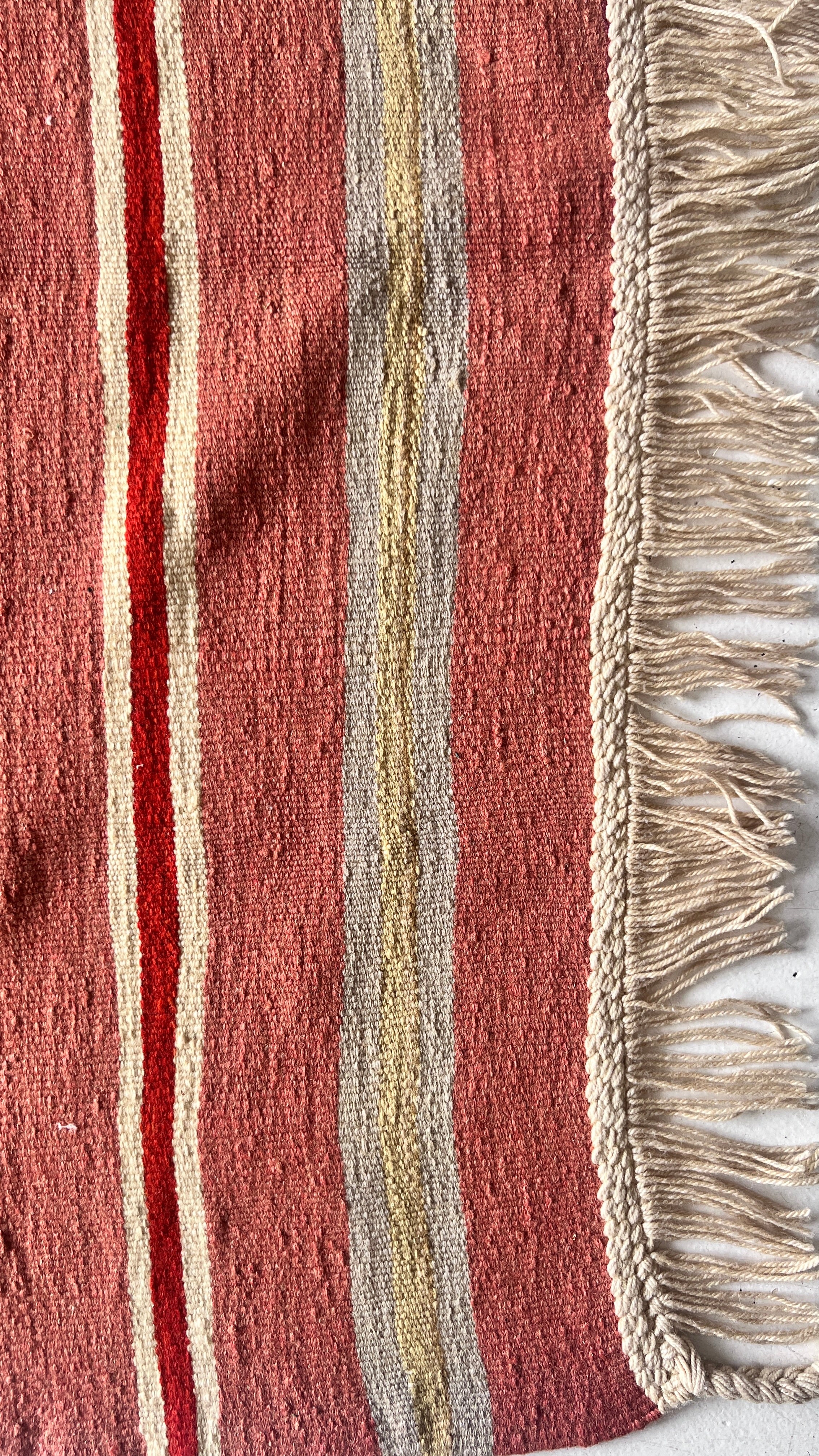 Bodrum Handmade Vintage Kilim – 118 × 225 cm