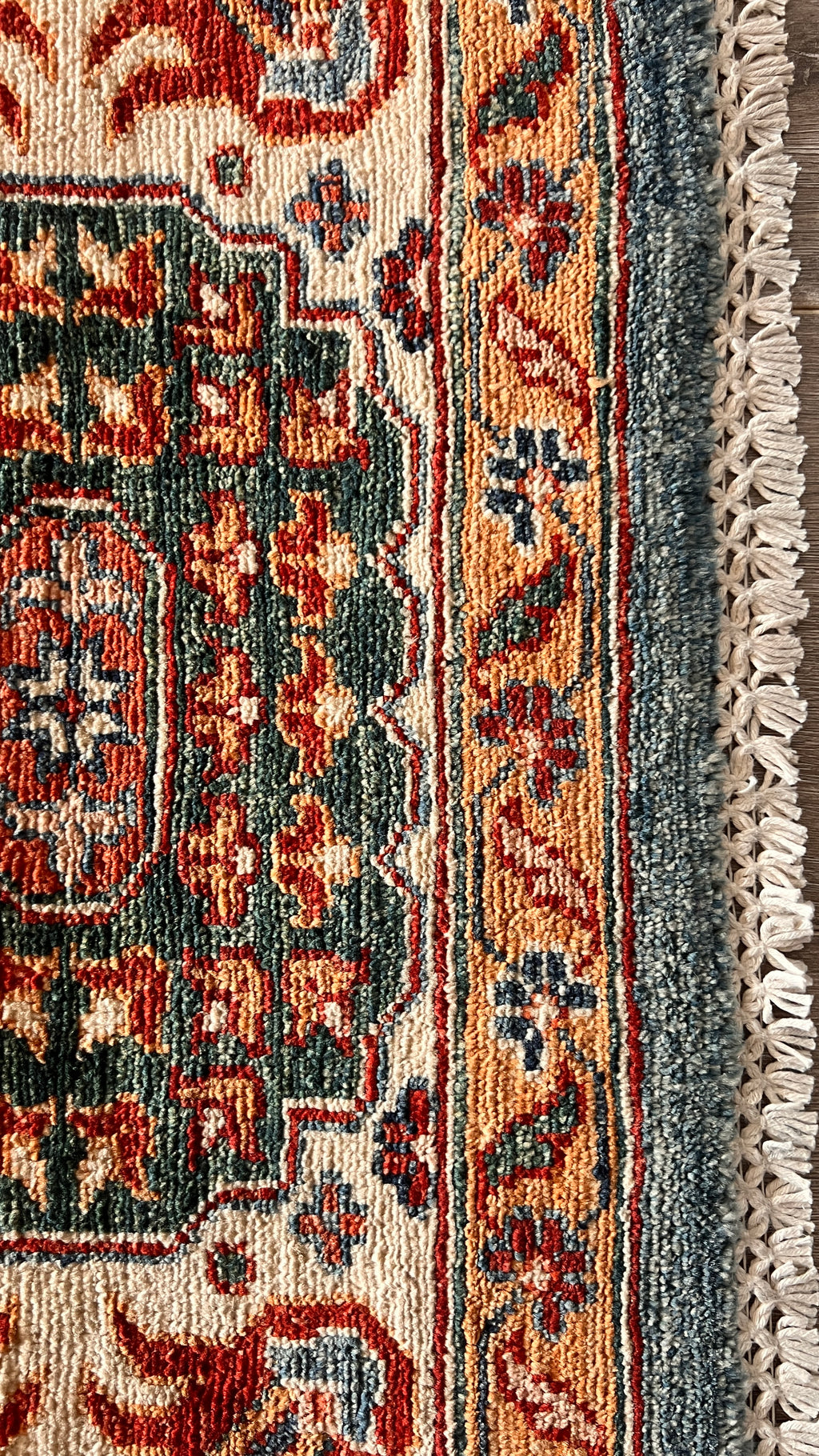 Afghan Shirvan Rug – 9x12 ft – Handmade Wool Tribal Rug – English Style Vintage Decor