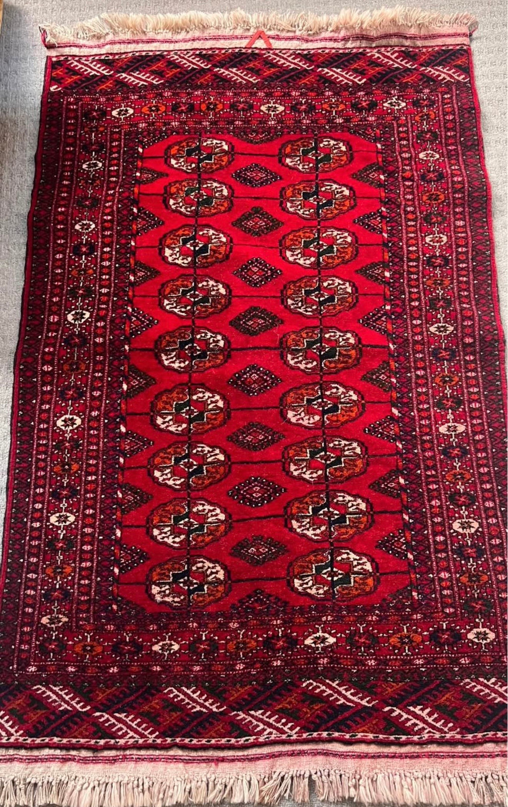 Afghan Tribal Runner Rug – Handmade Wool Rug – 81 × 131 cm