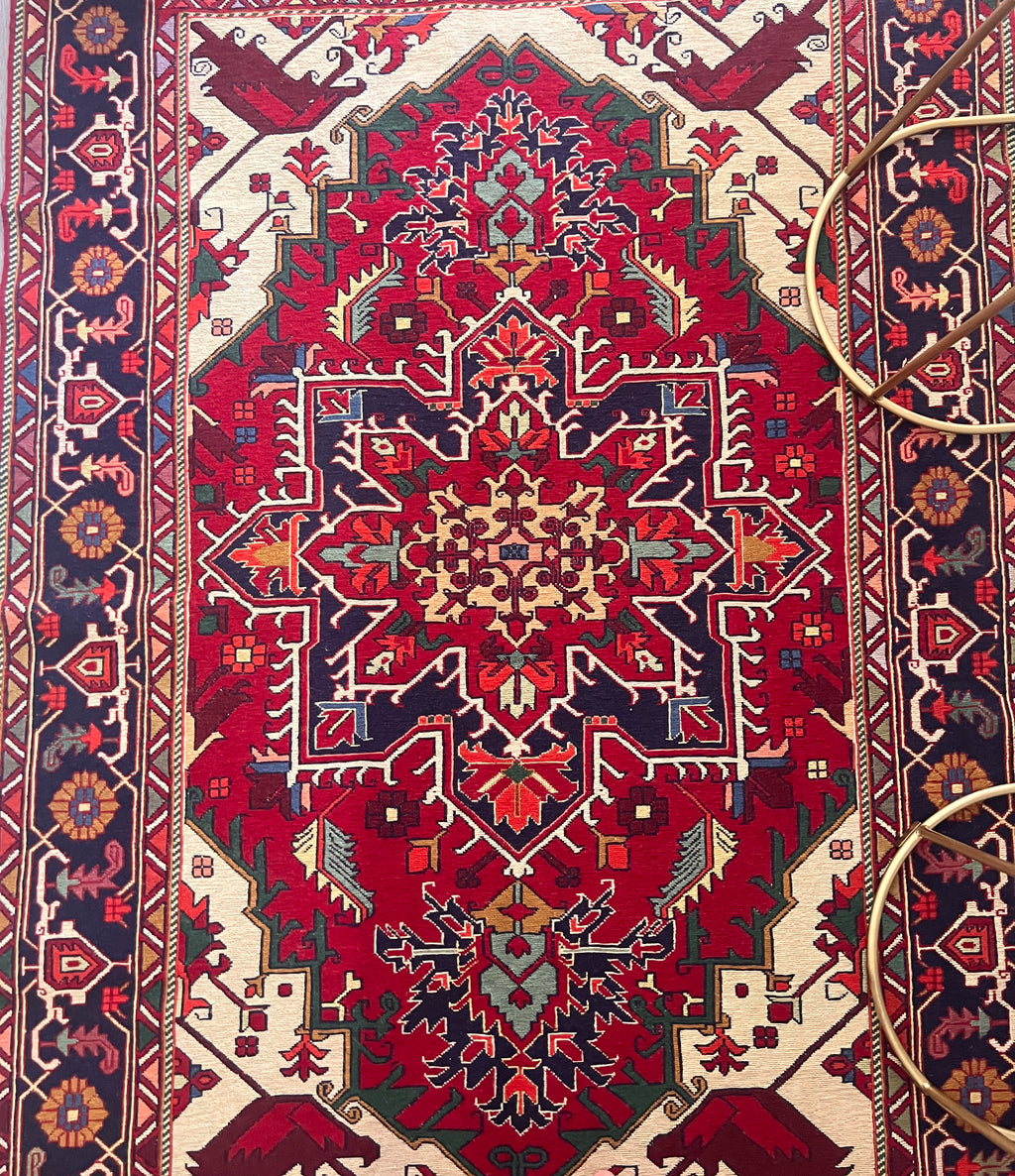 Sumak Kilim – 130 × 195 cm| Handwoven Anatolian Kilim Rug