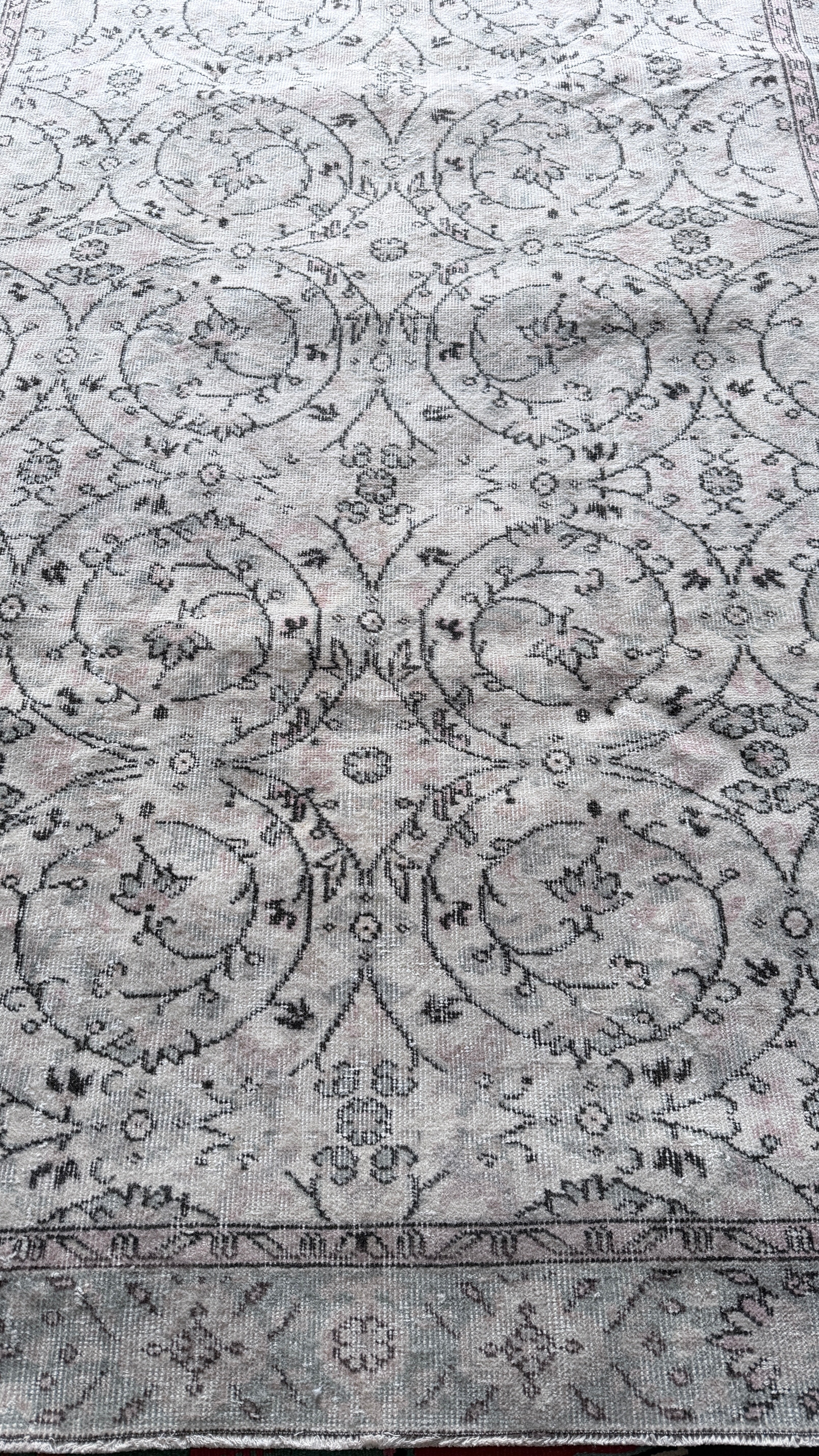 100-Year-Old Turkish Rug – 160 × 274 cm – Handmade Wool & Cotton – Antique Anatolian Carpet