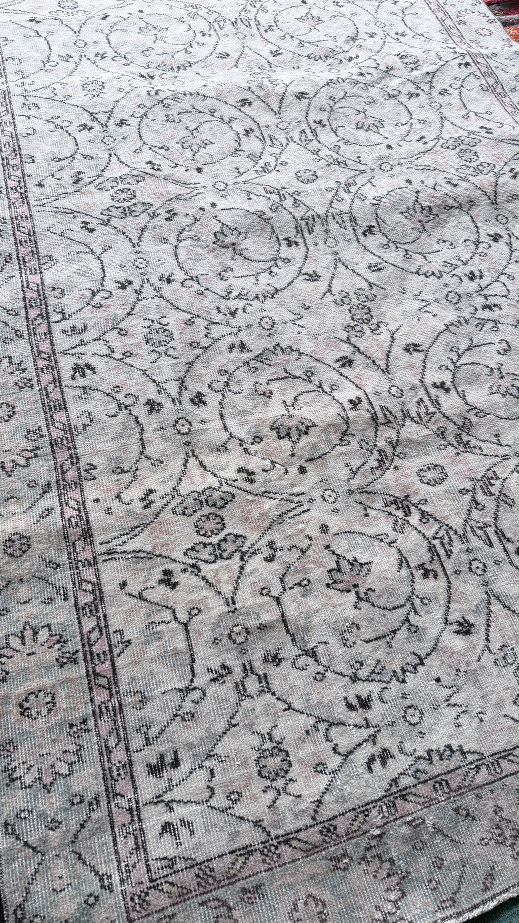 100-Year-Old Turkish Rug – 160 × 274 cm – Handmade Wool & Cotton – Antique Anatolian Carpet