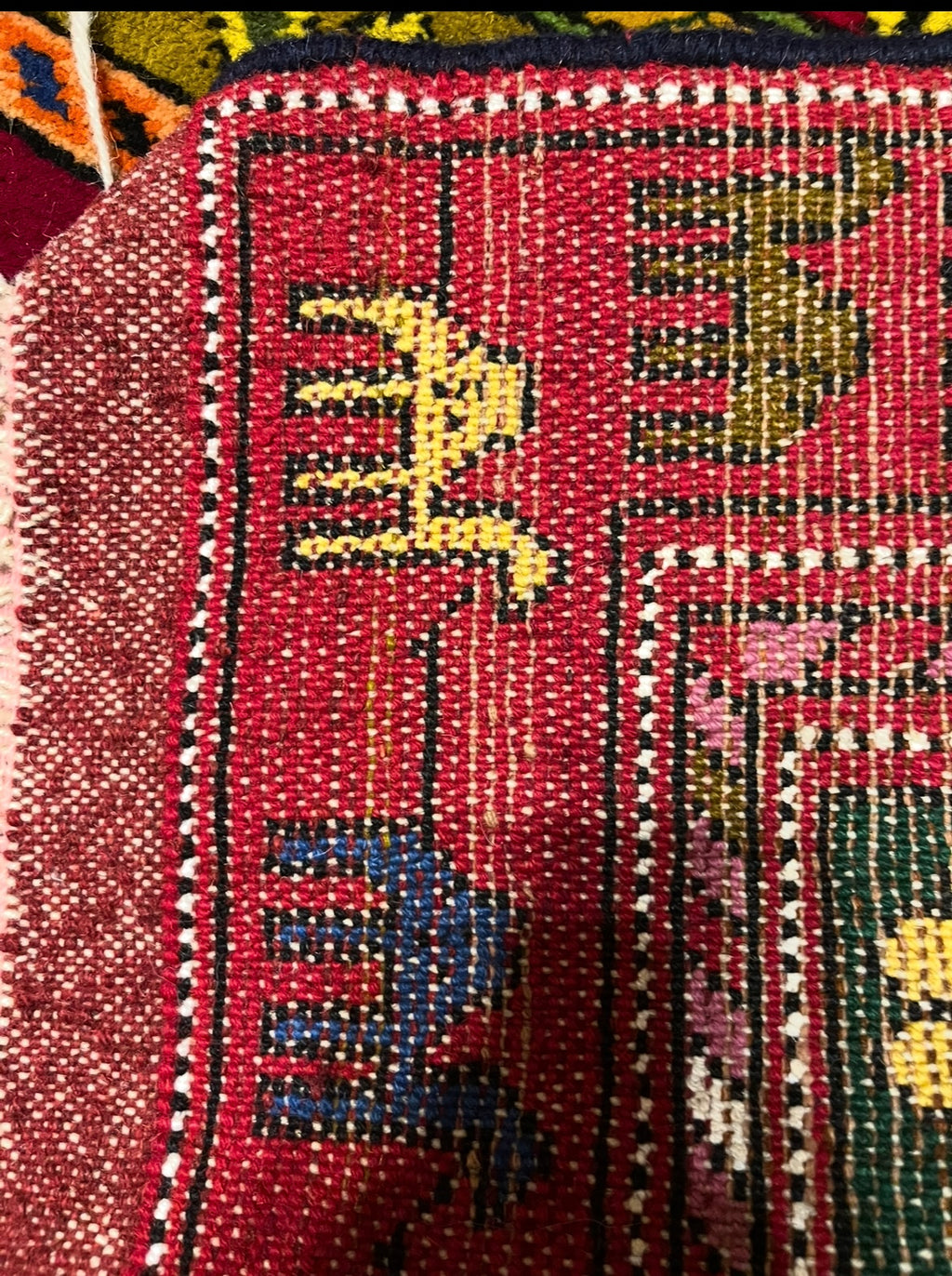 Azerbaijani Karabakh Rug – 130 × 190 cm | Handmade Wool | Camel & Floral Motifs