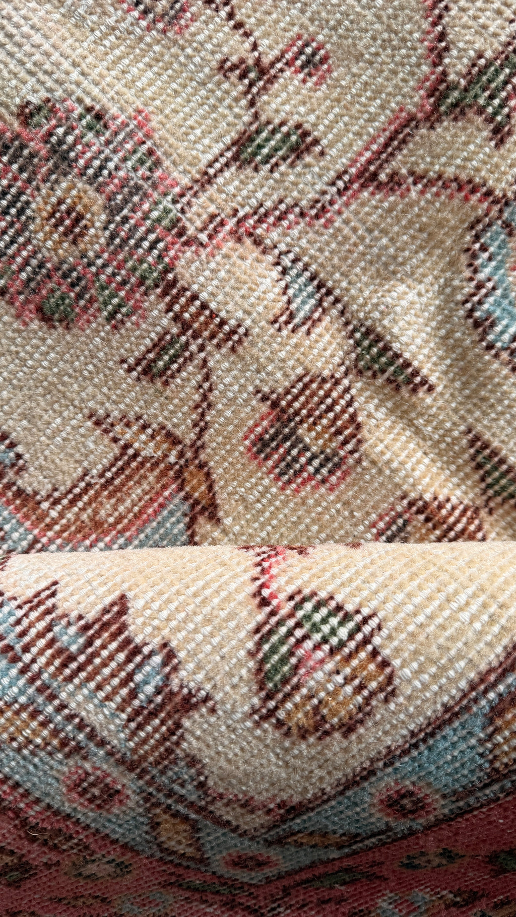 100-Year-Old Turkish Rug – 153 × 255 cm – Handmade Wool & Cotton – Antique Anatolian Carpet
