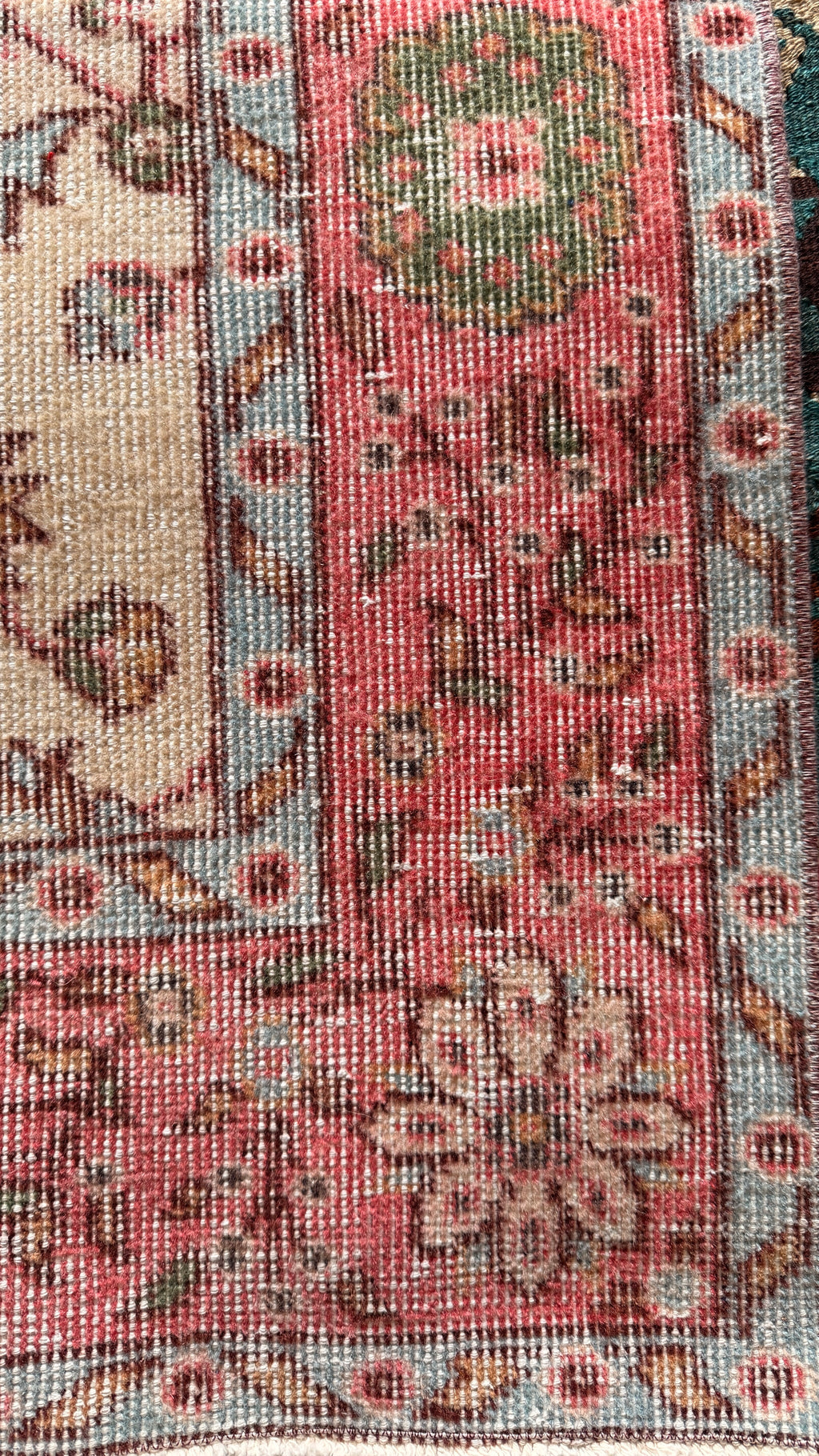 100-Year-Old Turkish Rug – 153 × 255 cm – Handmade Wool & Cotton – Antique Anatolian Carpet