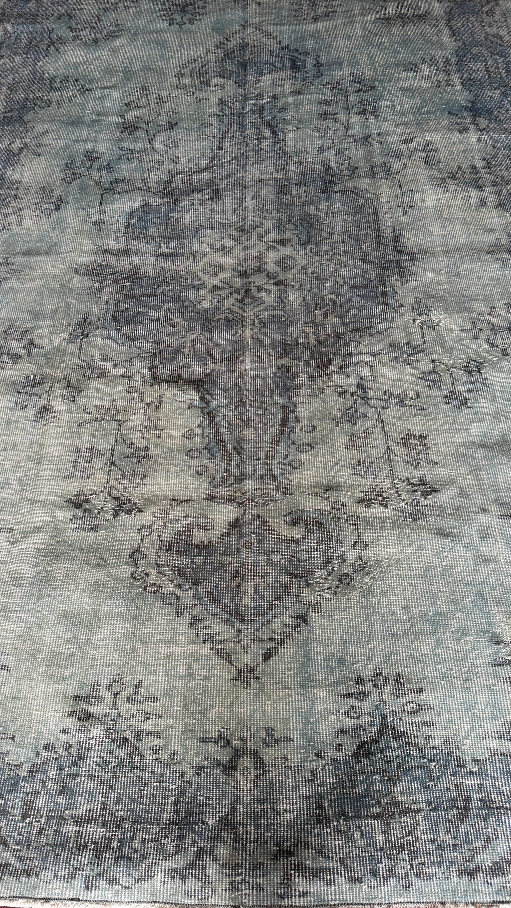 100-Year-Old Turkish Rug – 184 × 287 cm – Handmade Wool & Cotton – Antique Anatolian Carpet