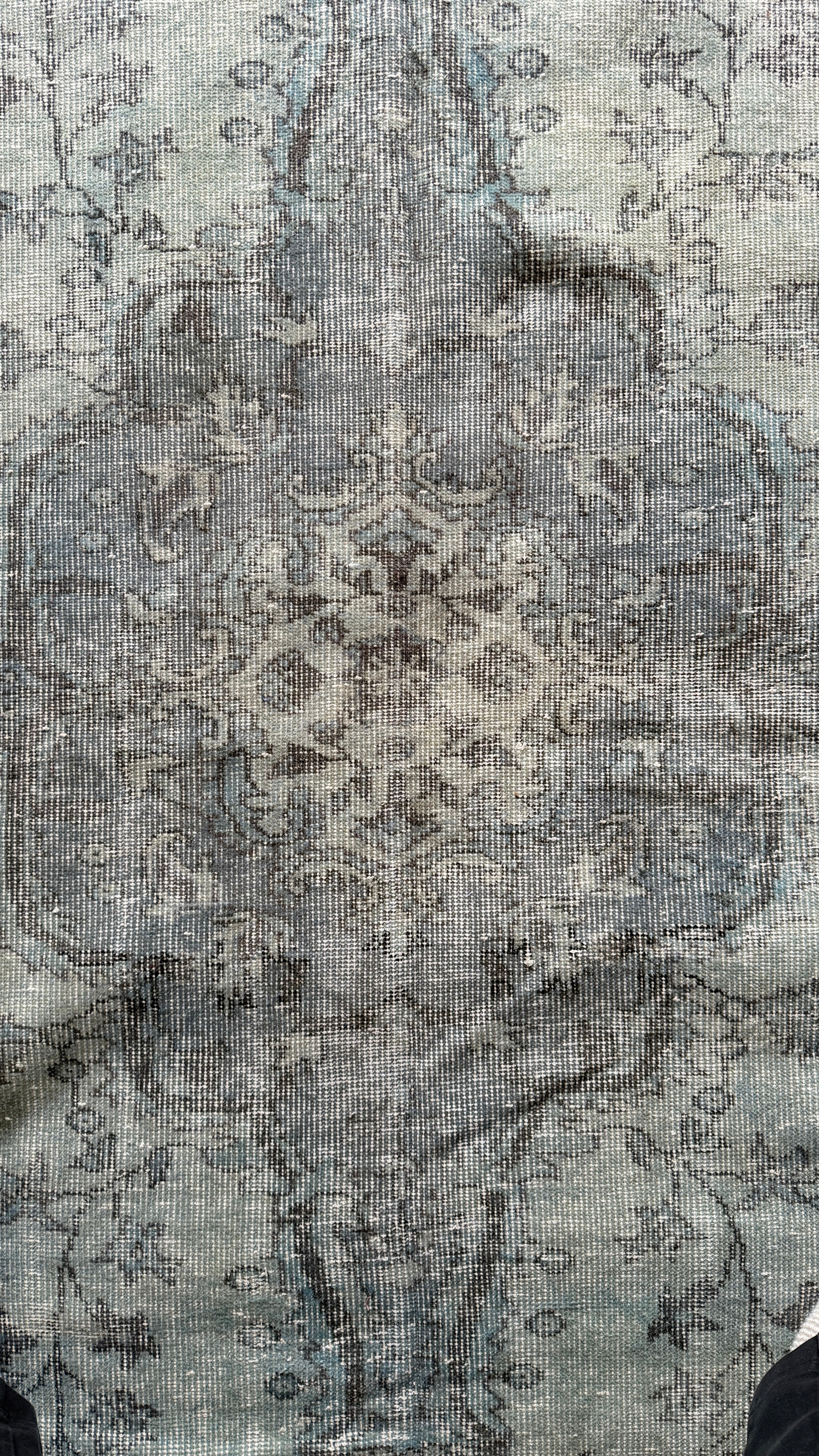100-Year-Old Turkish Rug – 184 × 287 cm – Handmade Wool & Cotton – Antique Anatolian Carpet