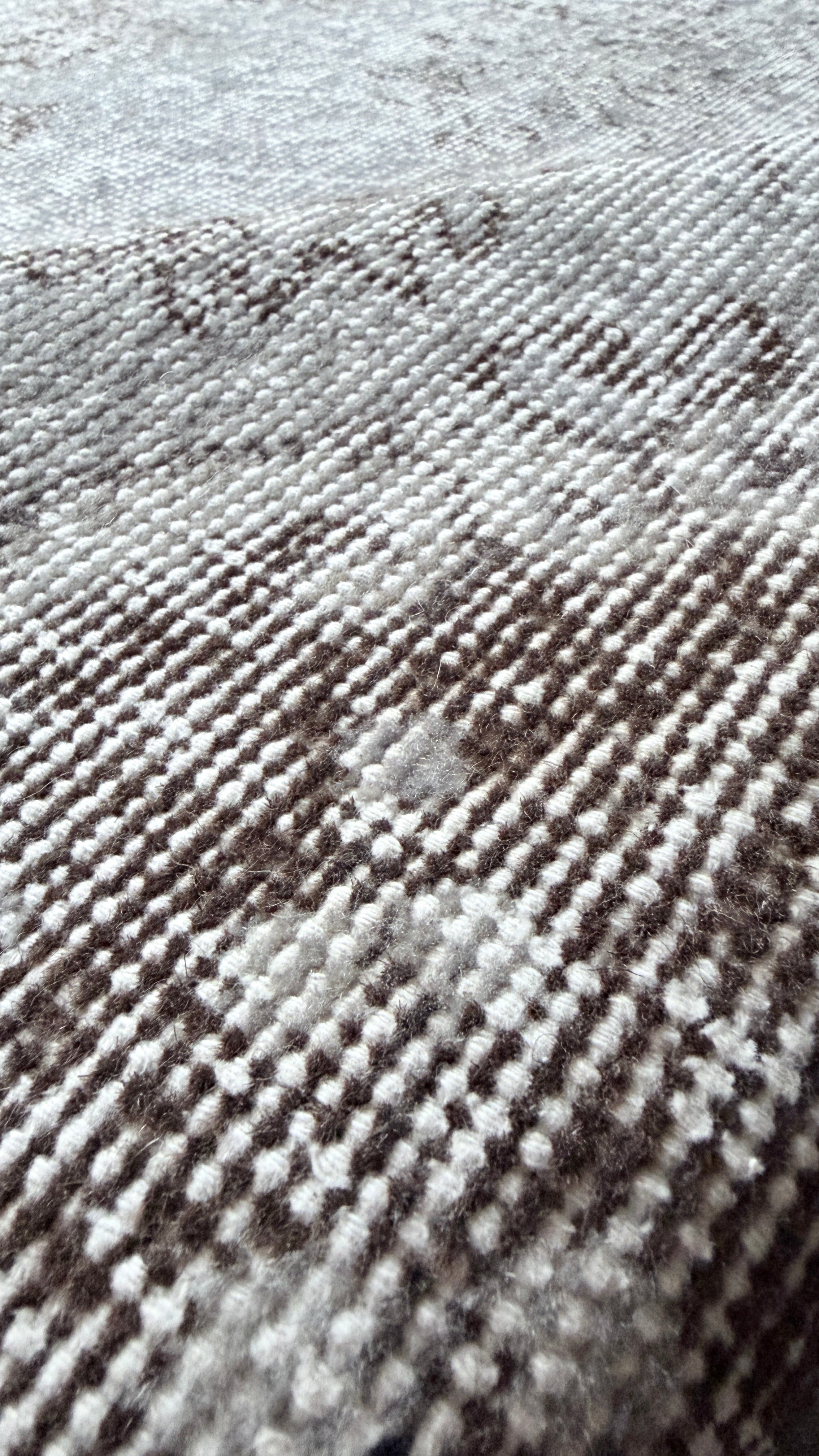 Vintage Washed Turkish Rug – 120 × 204 cm – Soft Neutral Oushak Style – Handmade Wool Carpet