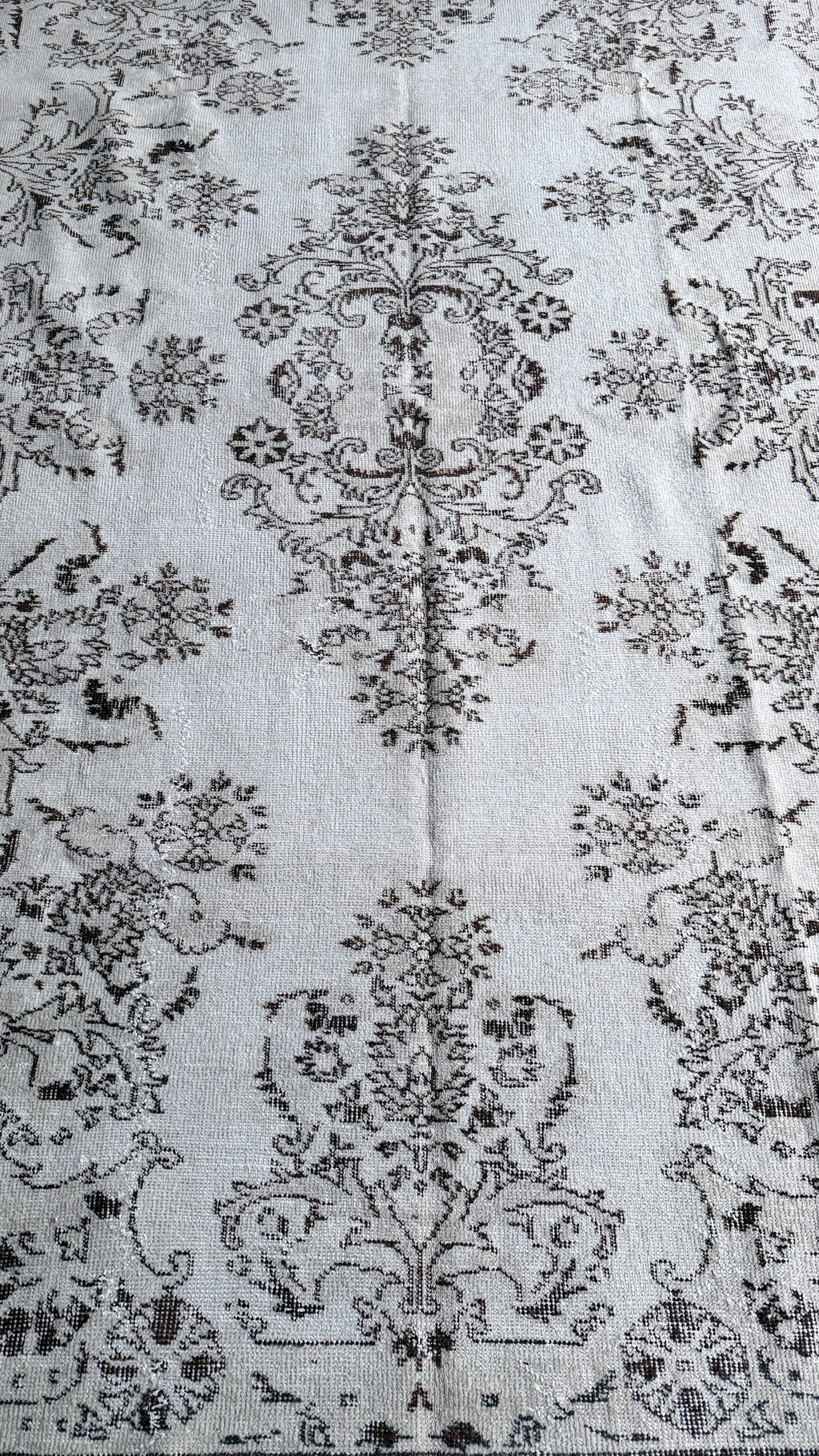 100-Year-Old Turkish Rug – 183 × 278 cm – Handmade Wool & Cotton – Antique Anatolian Carpet